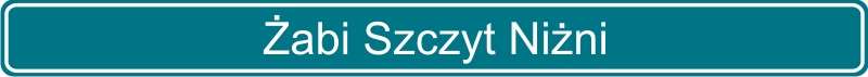 152 Żabi Szczyt Niżni