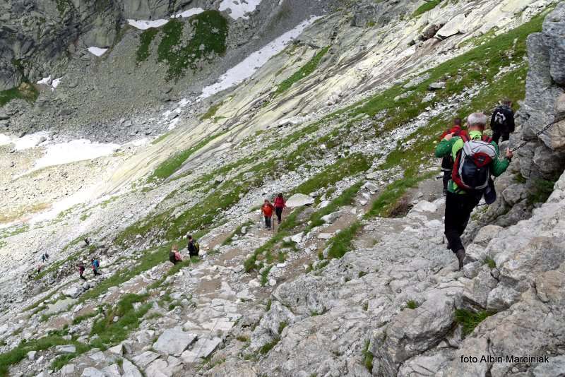 14 szlak do schroniska pod Rysami Tatry Wysokie