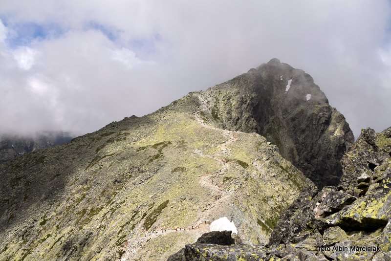 26 Rysy i szlak od strony Slowackiej Tatry Wysokie