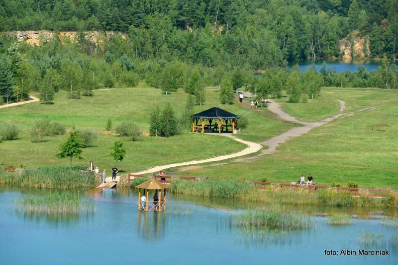 Park Gródek dawny Kamieniołom Polskie Malediwy w Jaworznie 4