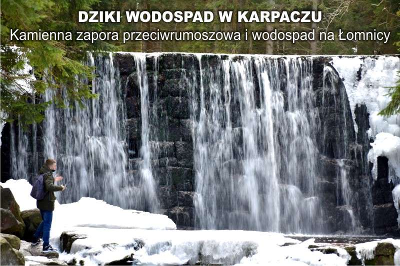 Dziki wodospad na Łomnicy w KARPACZU 1