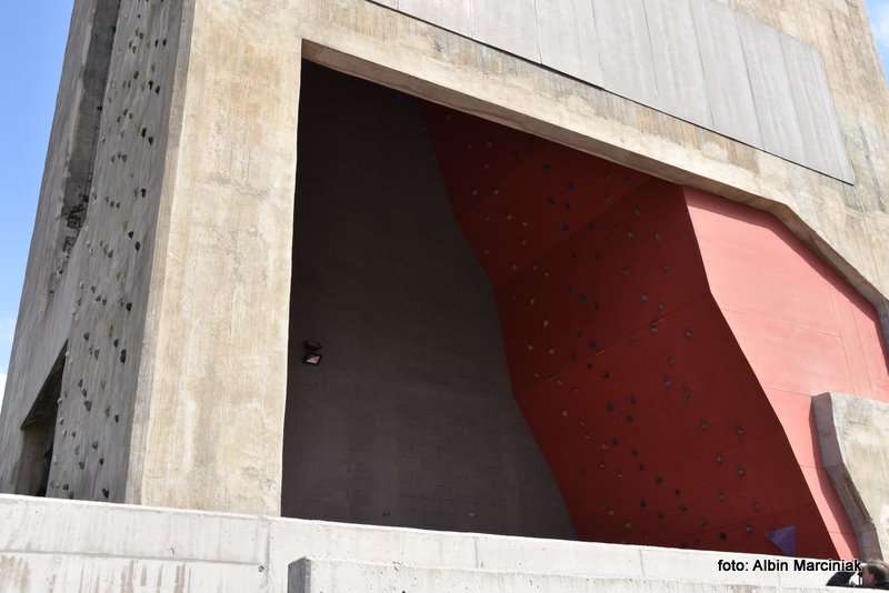 najwyższa ścianka wspinaczkowa w Polsce w Nowej Rudzie 5