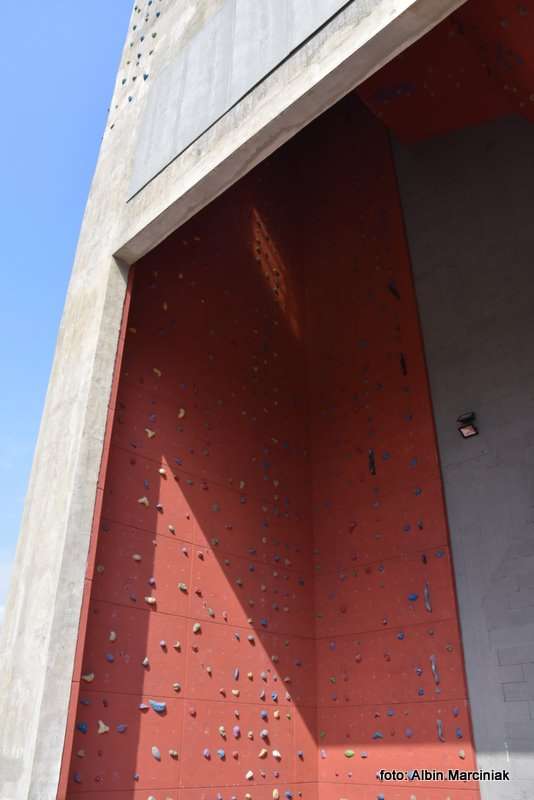 najwyższa ścianka wspinaczkowa w Polsce w Nowej Rudzie 7