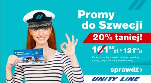 prom do Szwecji bilet