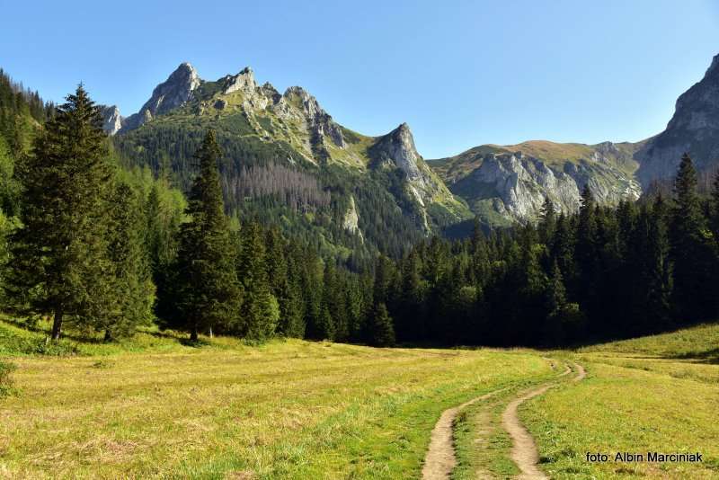 Giewont jesiennie widziany z Wielkiej Polany 4