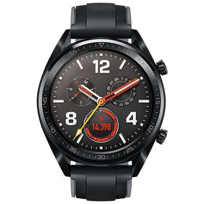 m5710224 Huawei Watch GT Sport czarny front