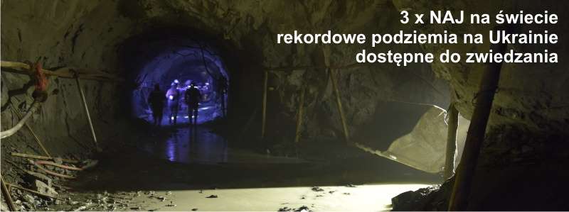 rekordowe podziemia na Ukrainie