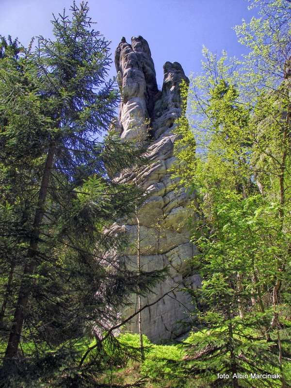 Białe Skały Góry Stołowe 4