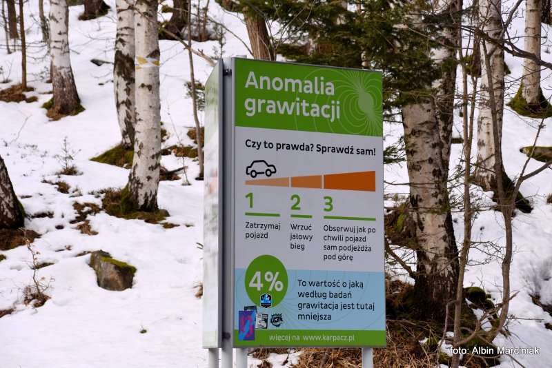 MIEJSCE ANOMALII GRAWITACYJNEJ w Karpaczu 2