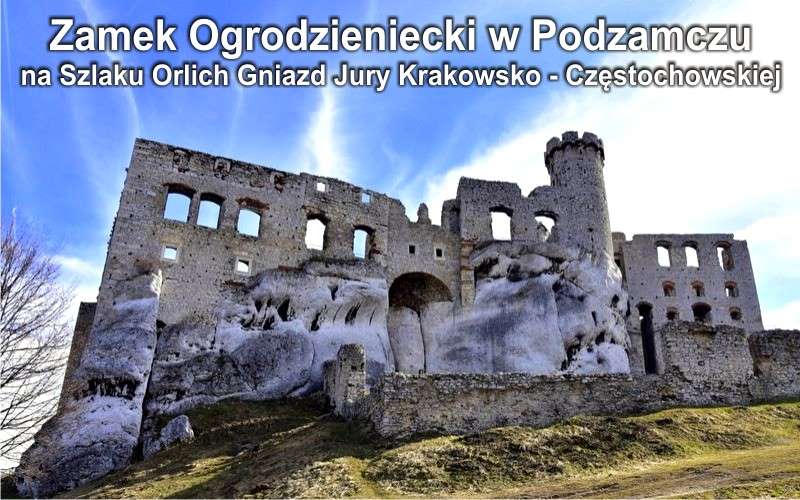 Zamek Ogrodzieniecki w Podzamczu zwiedzanie