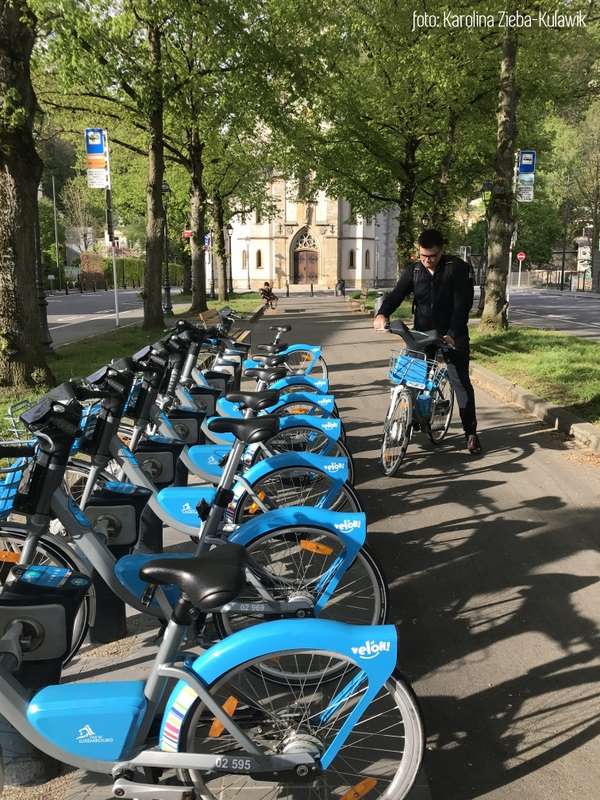 Rowery miejskie Luksemburg