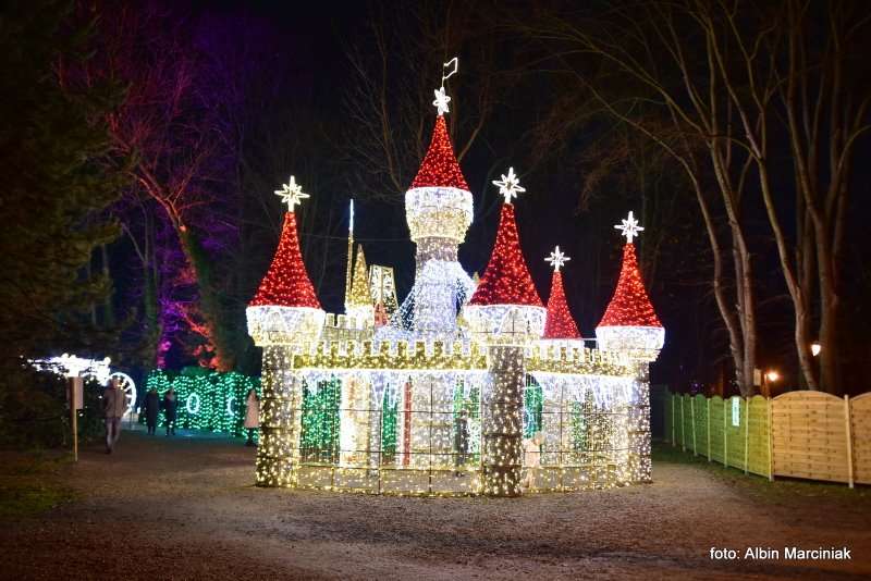 Ogrody Światła Magiczna Podróż w Zamku Topacz 27