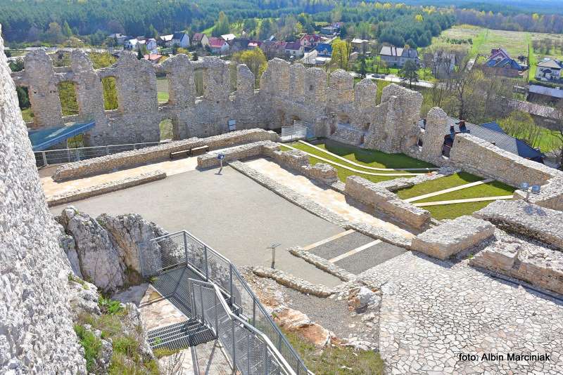 Zamek Rabsztyn szlak Orlich Gniazd zwiedzanie 24