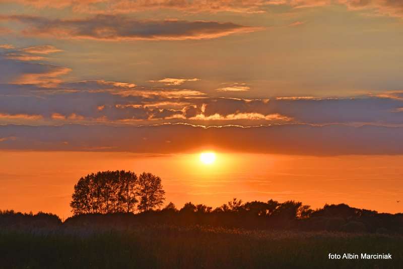 4 Biebrzański Park Narodowy Biebrza Goniądz zachod słońca