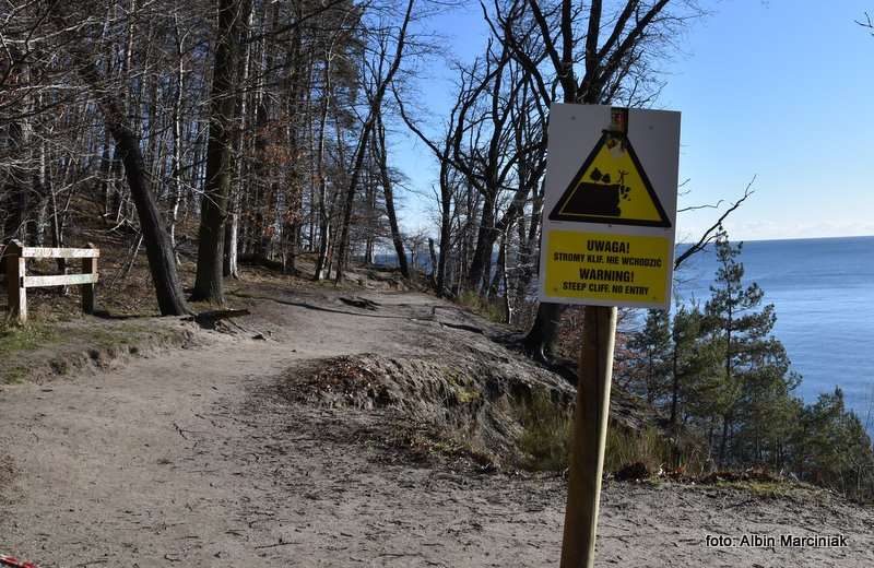 Klif Orłowski w Gdyni urwisko nad Bałtykiem 7