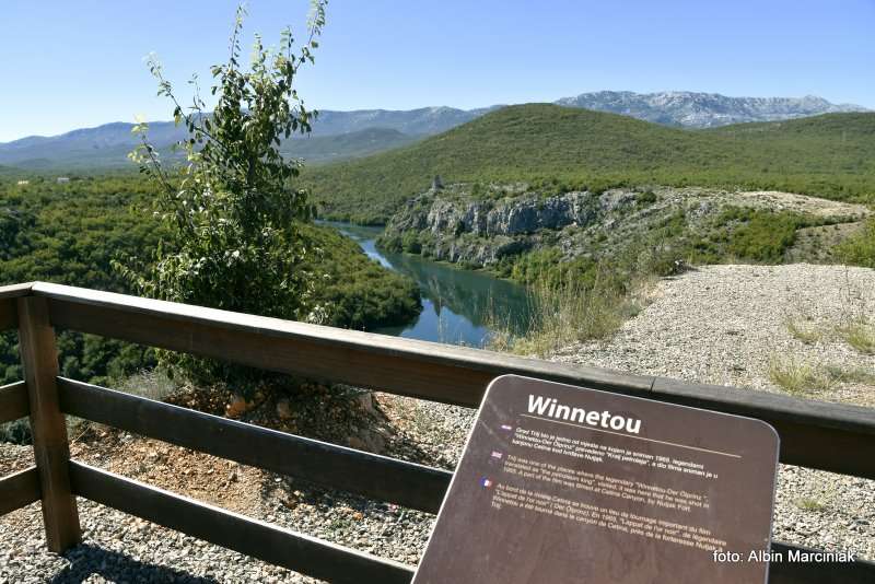 kanion Cetiny i twierdza Nutjak gdzie kręcony był Winnetou 5