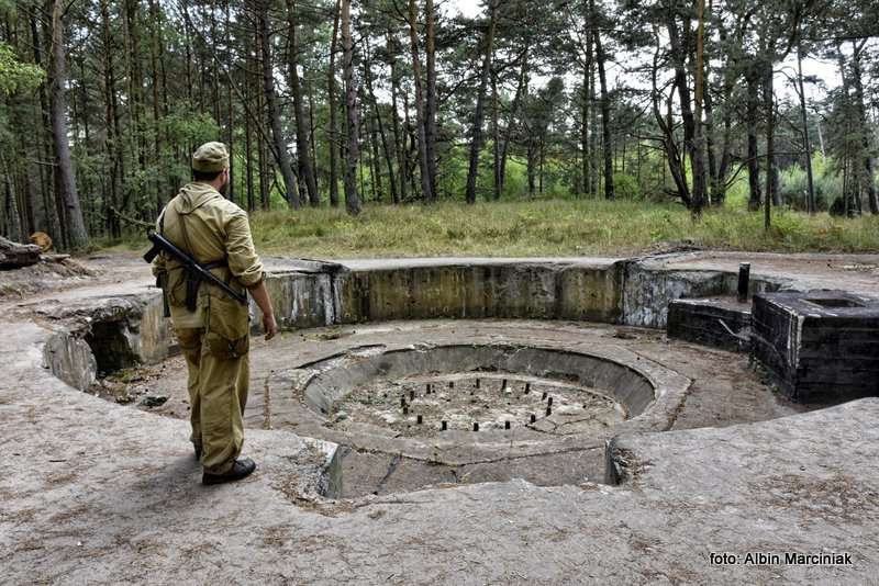 Podziemne Miasto na wyspie Wolin Bateria Vineta 28