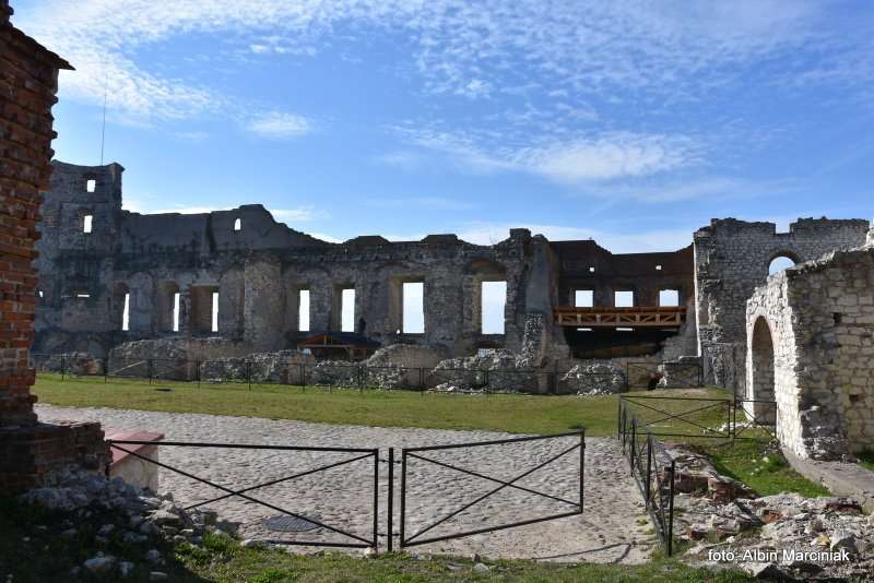 Zamek Janowiec wiosna 2019 foto Albin Marciniak 155