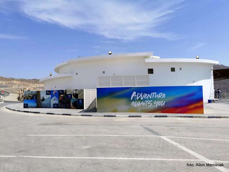 Najdluzsza tyrolka na swiecie Zipline Jebel Jais in Ras al Khaimah ZEA 27
