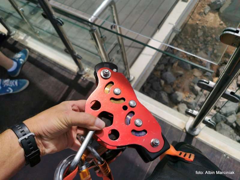 Najdluzsza tyrolka na swiecie Zipline Jebel Jais in Ras al Khaimah ZEA 9