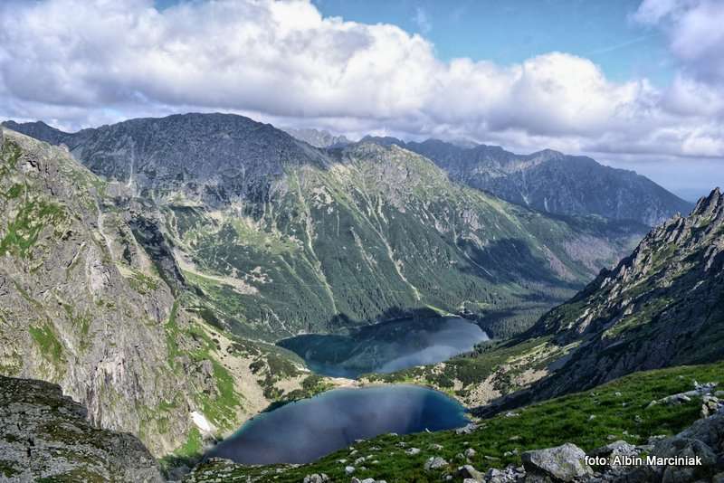 25 panorama ze szlaku na Rysy