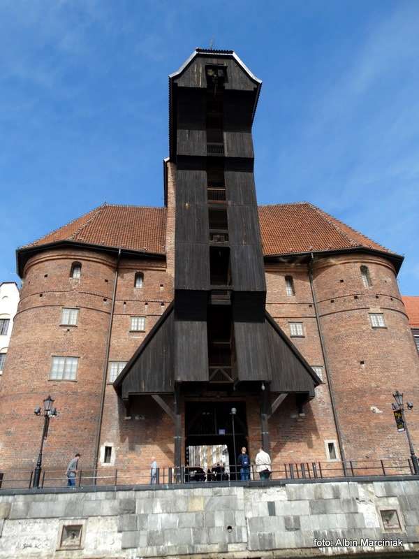 zabytkowy Żuraw w Gdańsku foto Albin Marciniak 4