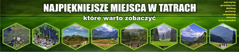 Najpiekniejsze Miejsca w Tatrach baner