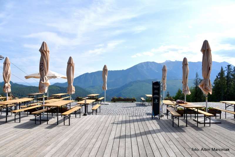 wieża widokowa ścieżka w koronach Słowacja 4