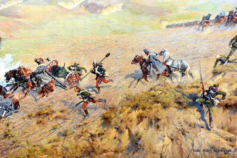 Panorama Racławicka obraz Bitwa pod Racławicami Muzeum we Wrocławiu 2