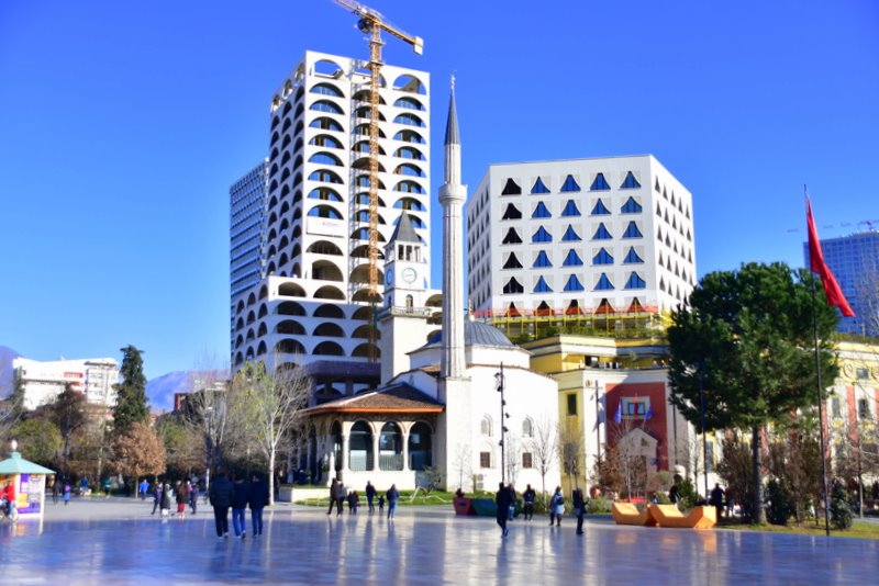 Tirana, stolica Albanii 