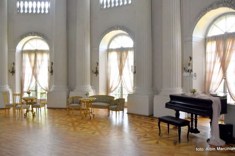 Zamek w Rydzynie sala balowa Wielkopolska 6