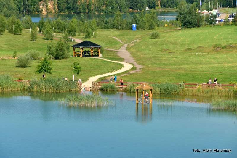 Park Gródek dawny Kamieniołom Polskie Malediwy w Jaworznie 2