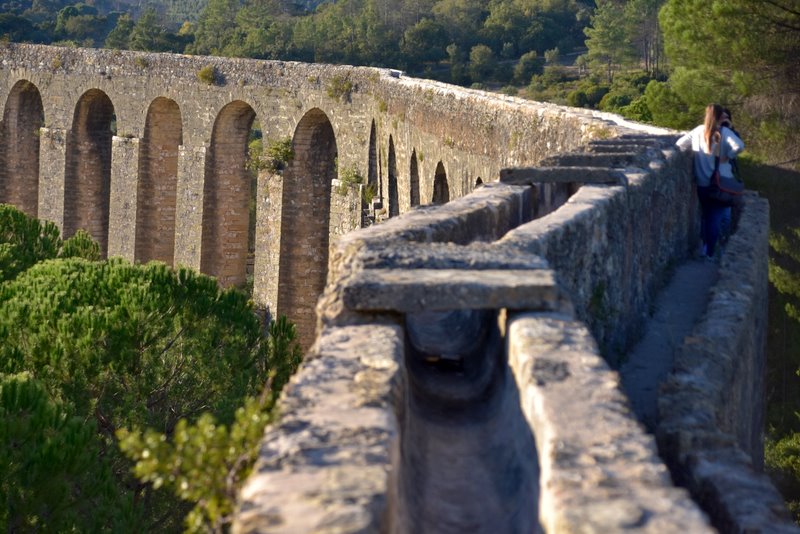 Akwedukt Pegões w Portugalii