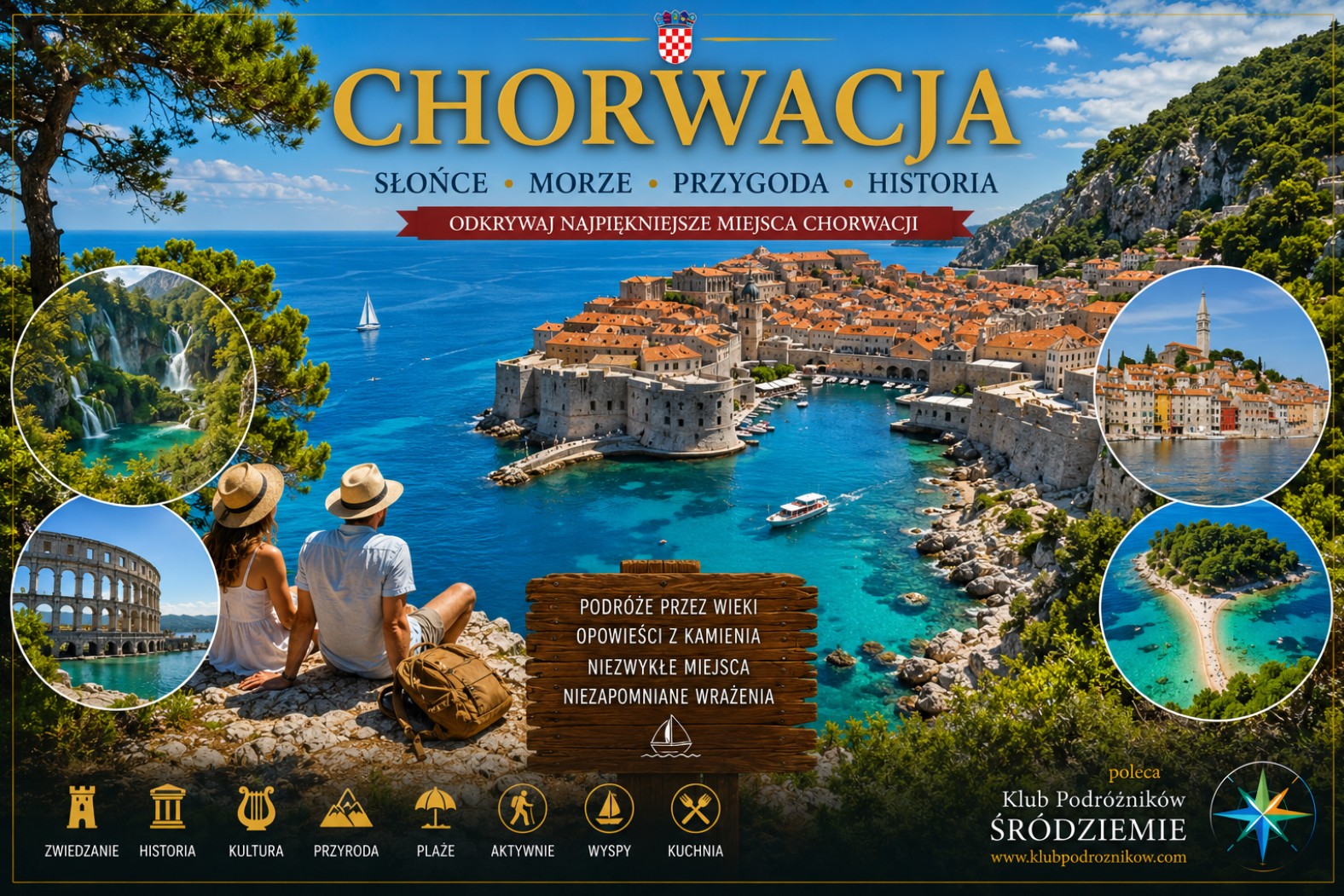 Chorwacja, wypoczynek, zwiedzanie, atrakcje, zabytki, góry