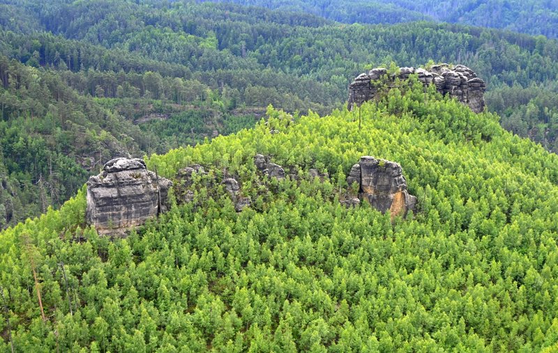 Szlak Grzbietowy przez Czeską Szwajcarię 