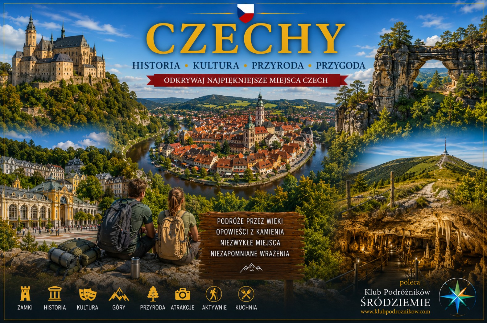 Czechy, zwiedzanie, wypoczynek, atrakcje turystyczne