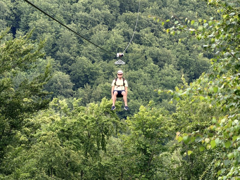 Czechy Zipline Klíny