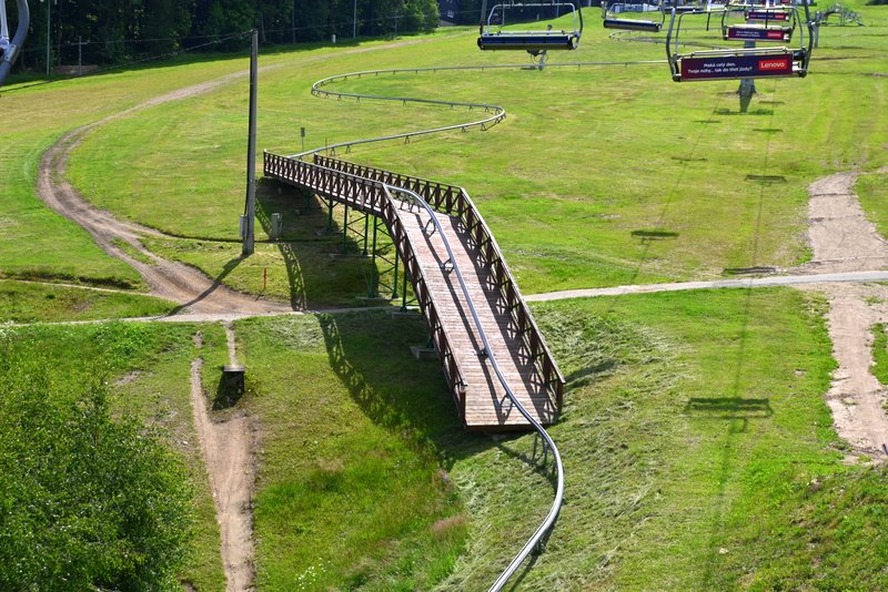 górski tor bobslejowy