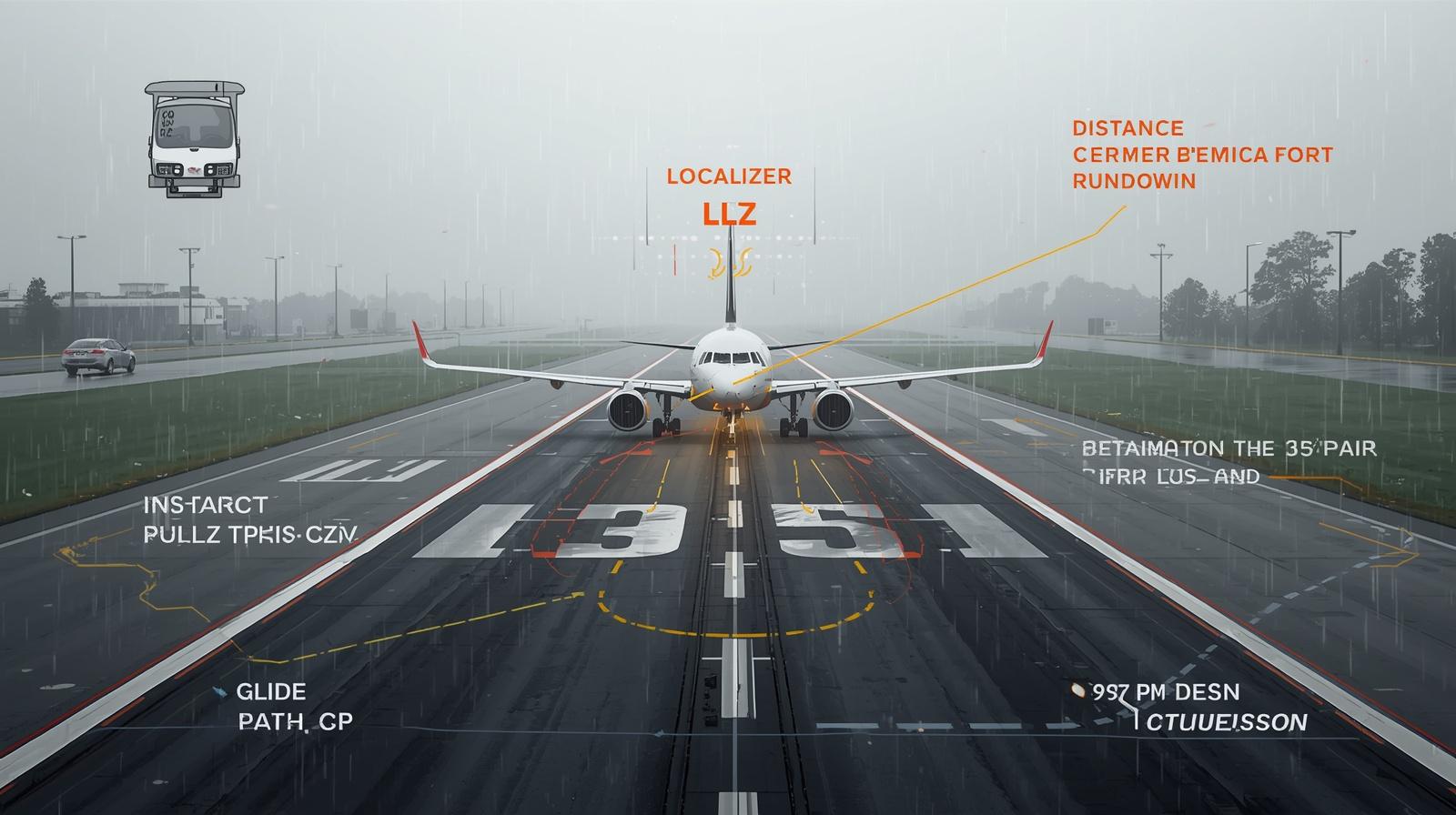 nowy system nawigacyjny ILS DME w krakow-airport