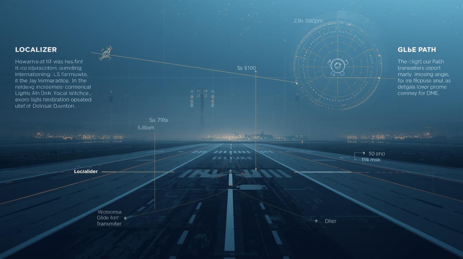 nowy system nawigacyjny ILS DME w krakow-airport