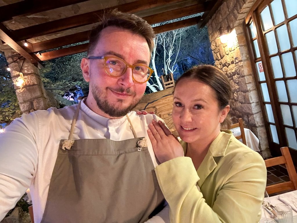 Justyna i Przemysław Adamscy - Konoba Maslina Prvić Island
