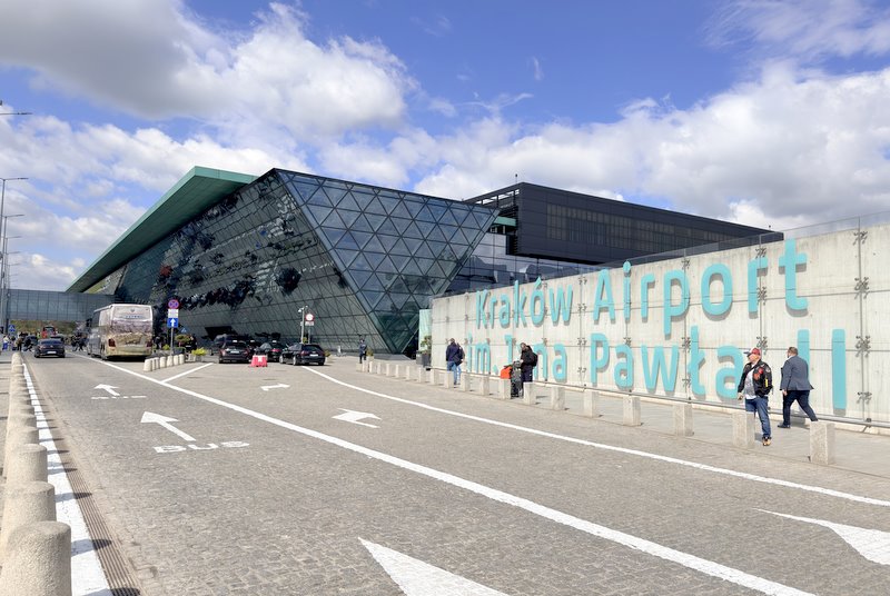 Terminal Wspierający Kraków Airport Pre-Boarding Zone Non-Schengen
