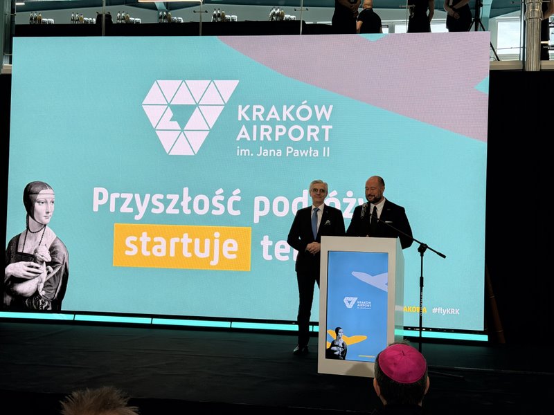 Terminal Wspierający Kraków Airport Pre-Boarding Zone Non-Schengen