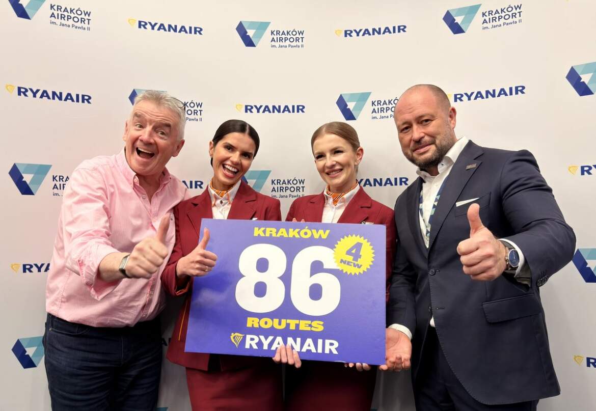 Ryanair w Krakowie