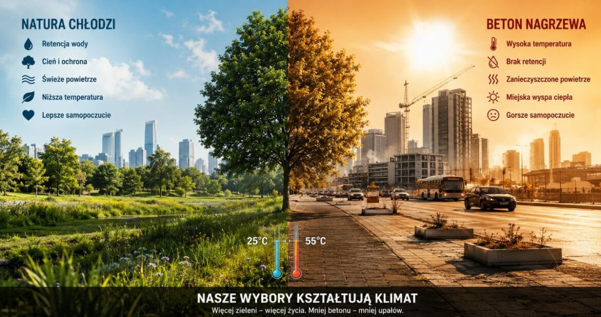 Dlaczego w Polsce jest coraz goręcej