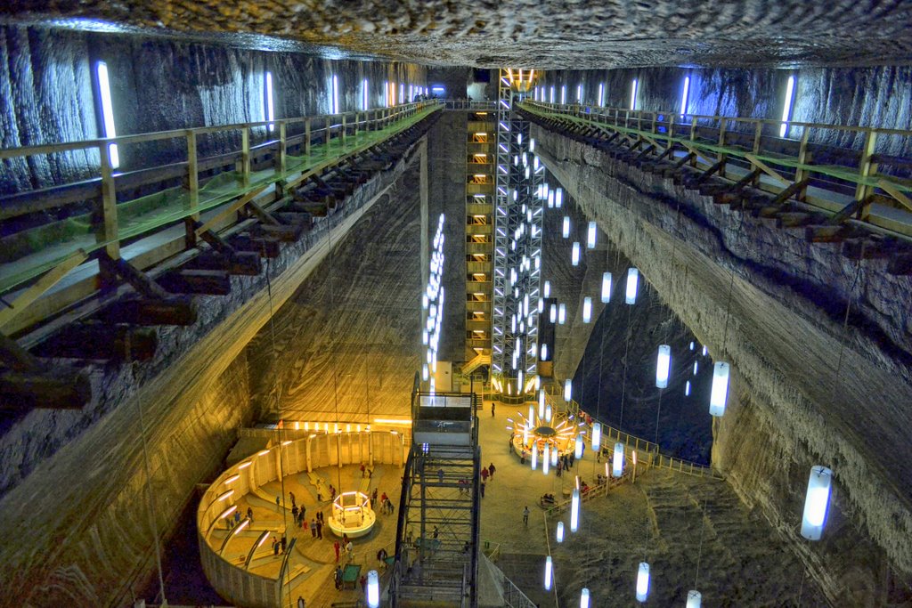 Największe kopalnie soli w Europie - Salina Turda Rumunia