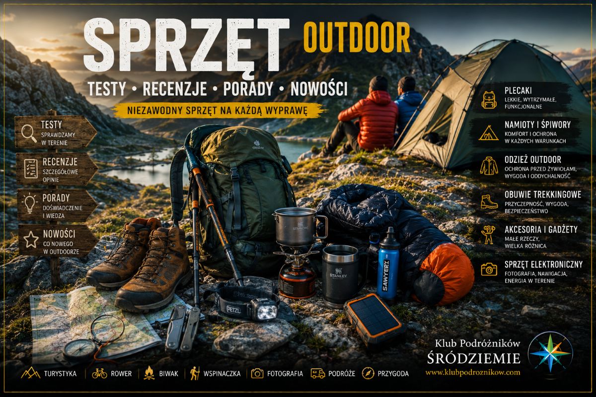 Sprzęt Outdoor – testy, recenzje, porady i nowości ze świata turystyk