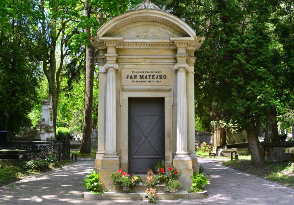 Cmentarz Rakowicki – grób Jana Matejki
