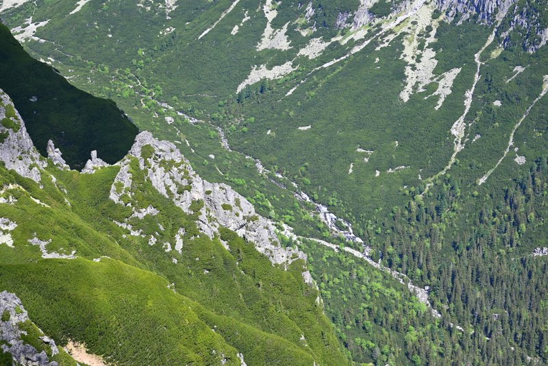 Szlak przez Wielką Zimną Dolinę