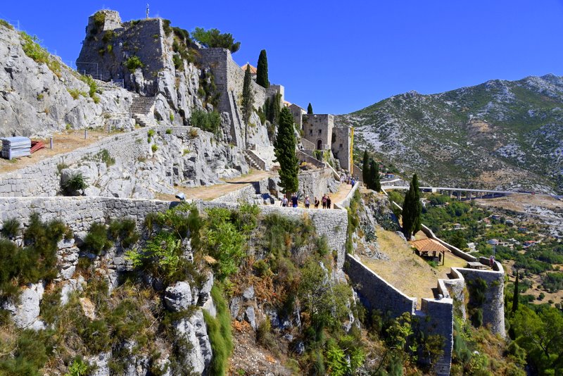 Twierdza Klis, nieopodal Splitu w Chorwacji w Dalmacji, Game of Thrones 